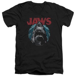 Water Circle Jaws V-Neck T-Shirt