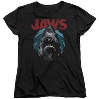 Water Circle Jaws Womens T-Shirt