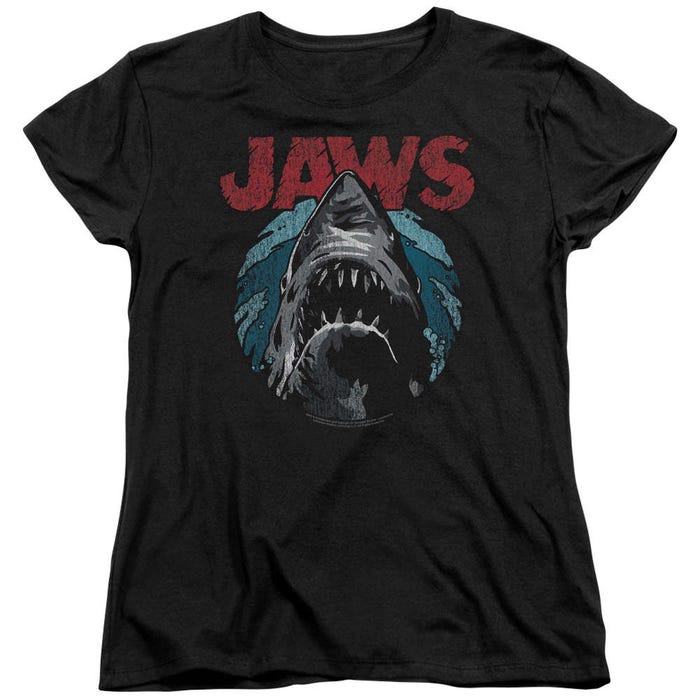 Water Circle Jaws Womens T-Shirt
