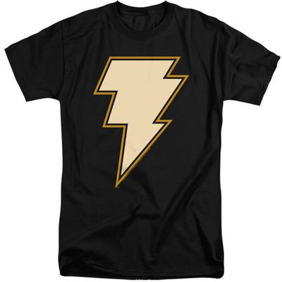 BLACK ADAM CHEST EMBLEM Tall T-Shirt