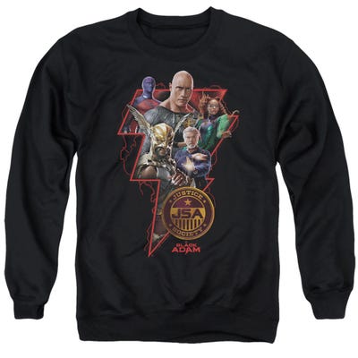 BLACK ADAM CHARACTER BOLT Sweatshirt