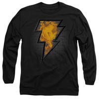 BLACK ADAM BEVELED EMBLEM Long Sleeve Shirt