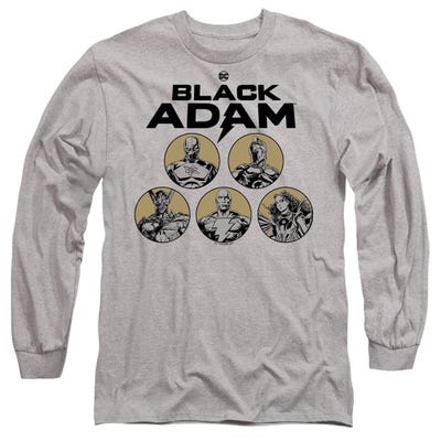 BLACK ADAM CONTRAST GROUP Long Sleeve Shirt