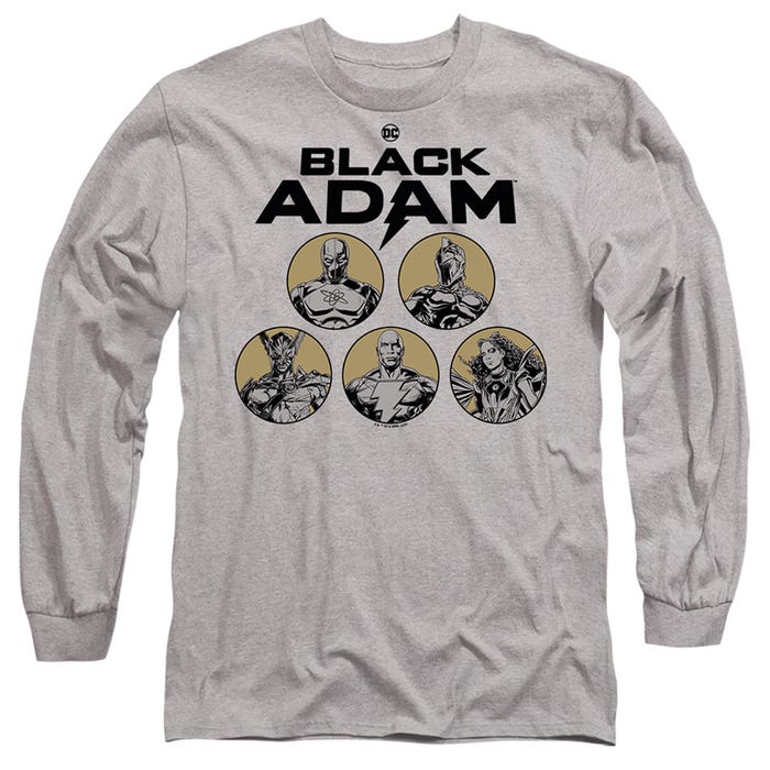 BLACK ADAM CONTRAST GROUP Long Sleeve Shirt