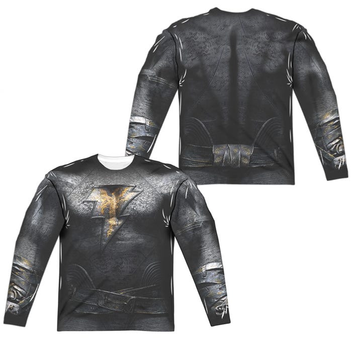 BLACK ADAM OUTFIT Sublimation Long Sleeve Shirt