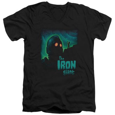 Iron Giant Look To The Stars V-Neck T-Shirt