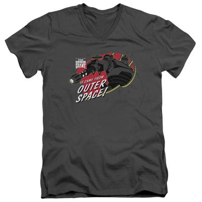 Iron Giant Outer Space V-Neck T-Shirt