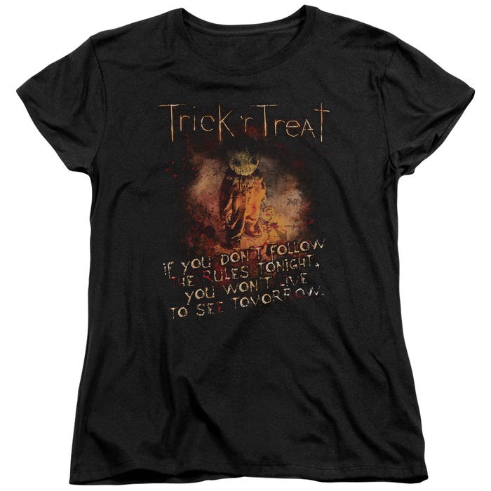 Trick R Treat Rules Womens T-Shirt