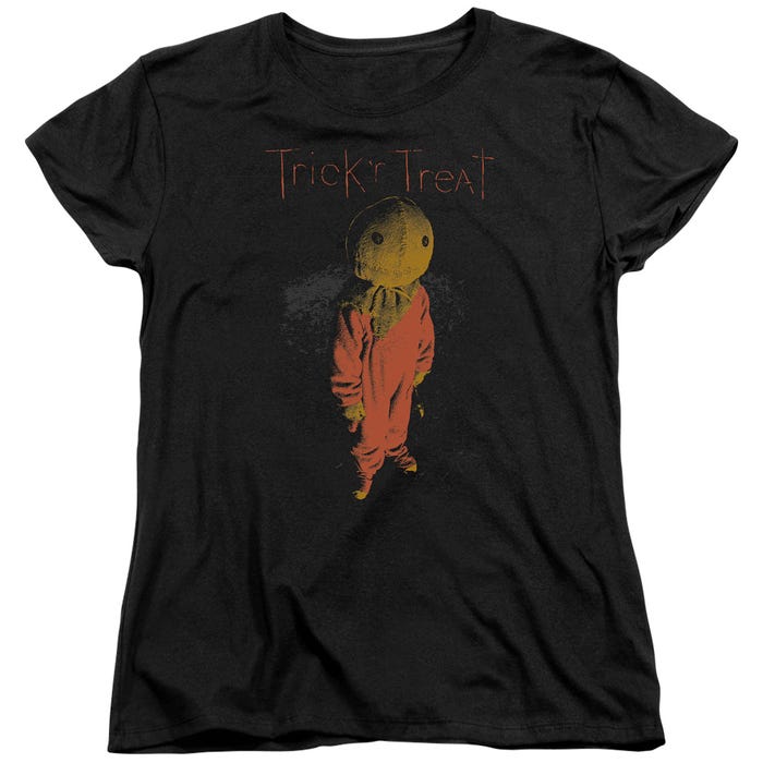 Trick R Treat Leaves Womens T-Shirt