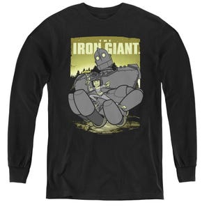 The Iron Giant Helping Hand Kids Long Sleeve Shirt