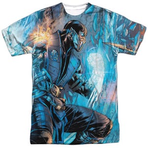 Mortal Kombat Comic Scene Sublimation T-Shirt