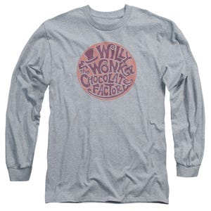 WILLY WONKA AND THE CHOCOLATE FACTORY CIRCLE LOGO Long Sleeve Shirt