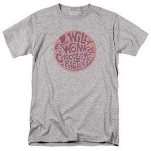 WILLY WONKA AND THE CHOCOLATE FACTORY CIRCLE LOGO T-Shirt