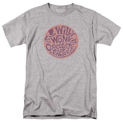 WILLY WONKA AND THE CHOCOLATE FACTORY CIRCLE LOGO T-Shirt