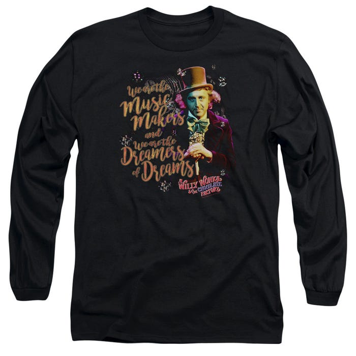 WILLY WONKA MUSIC MAKERS Long Sleeve Shirt