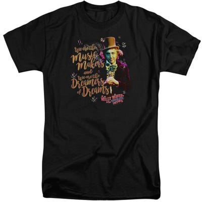 WILLY WONKA MUSIC MAKERS Tall T-Shirt