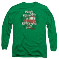 Merry Christmas Shitter Was Full Official Long Sleeve Shirt
