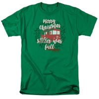 Merry Christmas Shitter Was Full Official T-Shirt
