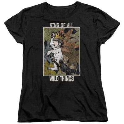Where The Wild Things Are King of All Womens T-Shirt