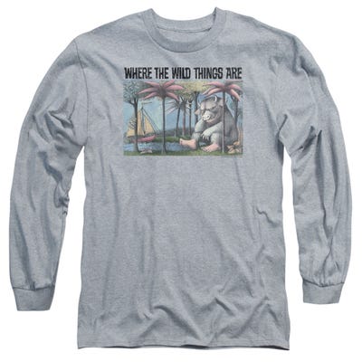 Where the Wild Things Are Cover Art Long Sleeve Shirt