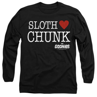 THE GOONIES SLOTH HEART CHUNK Long Sleeve Shirt