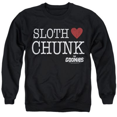 THE GOONIES SLOTH HEART CHUNK Sweatshirt