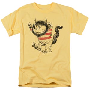 Where the Wild Things Are Line Art T-Shirt