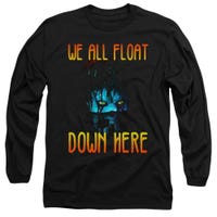 WE ALL FLOAT DOWN HERE IT PENNYWISE Long Sleeve Shirt