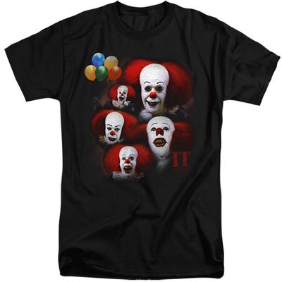 Many Faces of Pennywise Tall T-Shirt