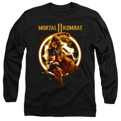SCORPION FLAMES Long Sleeve Shirt
