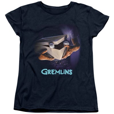 Gremlins Original Poster Womens T-Shirt