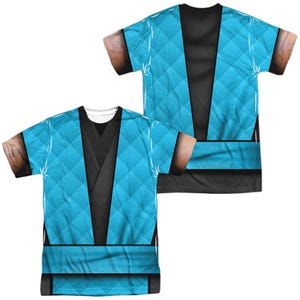 Mortal Kombat Sub Zero Costume Sublimation T-Shirt