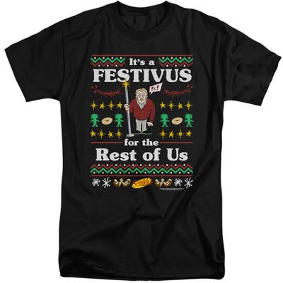 SEINFELD FESTIVE FESTIVUS Tall T-Shirt