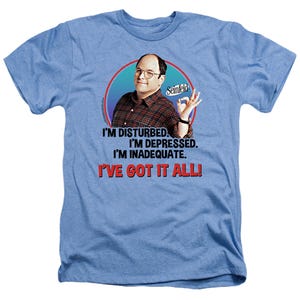 SEINFELD GEORGE ALL Heather T-Shirt