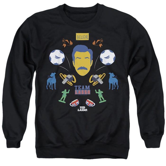 TED LASSO ICON COLLAGE Sweatshirt
