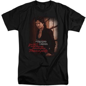 Vampire Diaries Threes A Party Tall T-Shirt