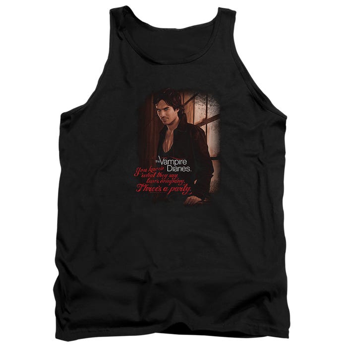 Vampire Diaries Threes A Party Tank Top