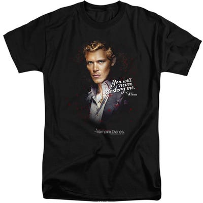 Vampire Diaries Never Destroy Tall T-Shirt