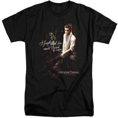 Vampire Diaries I Used To Care Tall T-Shirt