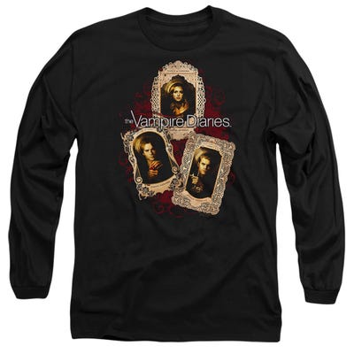 Vampire Diaries Holy Cards Long Sleeve Shirt