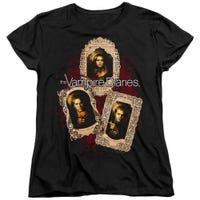 Vampire Diaries Holy Cards Womens T-Shirt