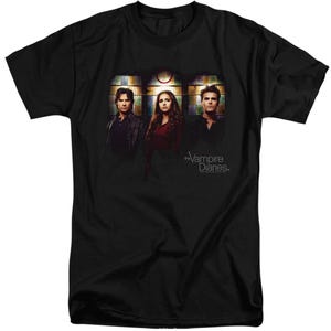 Vampire Diaries Stained Windows Tall T-Shirt