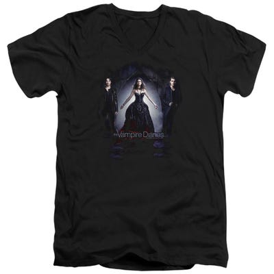 Vampire Diaries Bring It On V-Neck T-Shirt