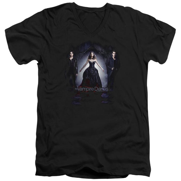 Vampire Diaries Bring It On V-Neck T-Shirt