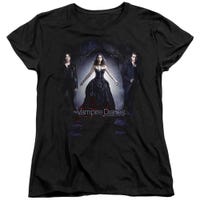 Vampire Diaries Bring It On Womens T-Shirt