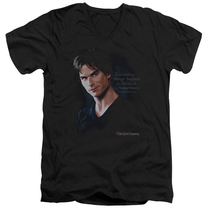 Vampire Diaries Sometimes V-Neck T-Shirt