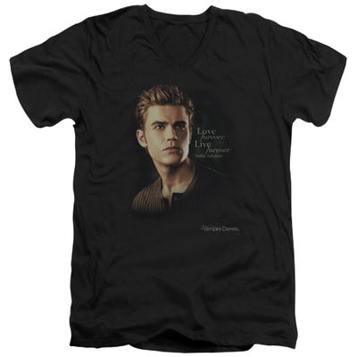 Vampire Diaries Forever V-Neck T-Shirt
