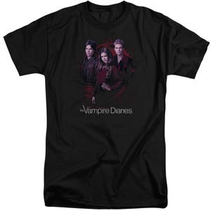 Vampire Diaries Company Of Three Tall T-Shirt