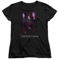Vampire Diaries Company Of Three Womens T-Shirt