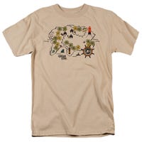 GILLIGANS ISLAND MAP T-Shirt